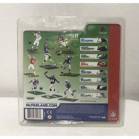 Terrell Owens Philadelphia Eagles NFL McFarlane Action Figure NIP NIB T.O. new - Picture 7 of 12